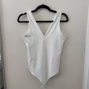 abercrombie v neck tank body suit